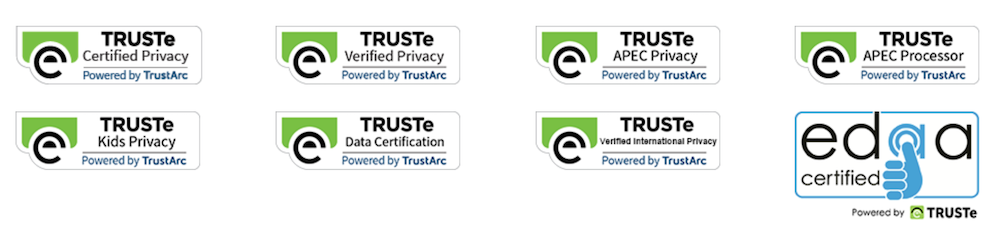 all truste certifications
