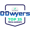 O’Dwyers Top 25 Tech Agency